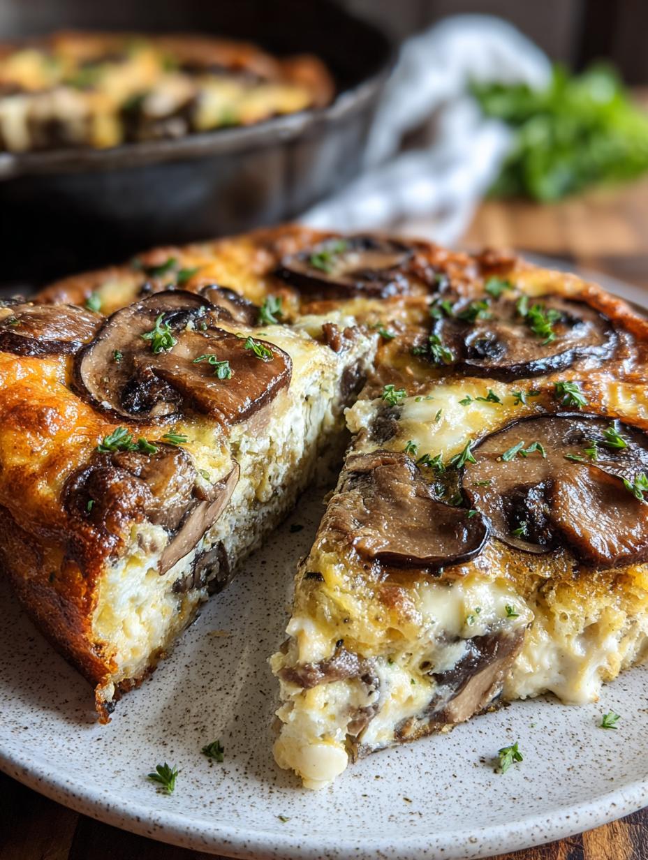 Holiday Frittata Mushrooms Gruyere: Lovely 15-Min Recipe 4 Holiday Frittata Mushrooms Gruyere: A delicious and easy recipe for festive mornings.
