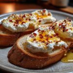 Irresistible Hot Honey Ricotta