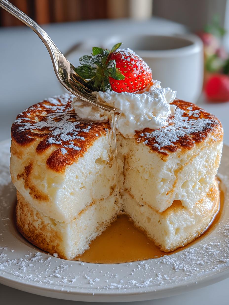 Jiggly Japanese Souffle Pancakes