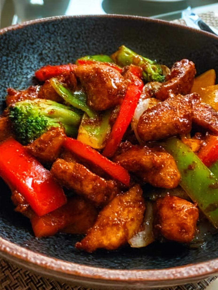 Korean Spicy Chicken Stir: 1 Amazing Dish - Korean Spicy Chicken Stir - additional detail