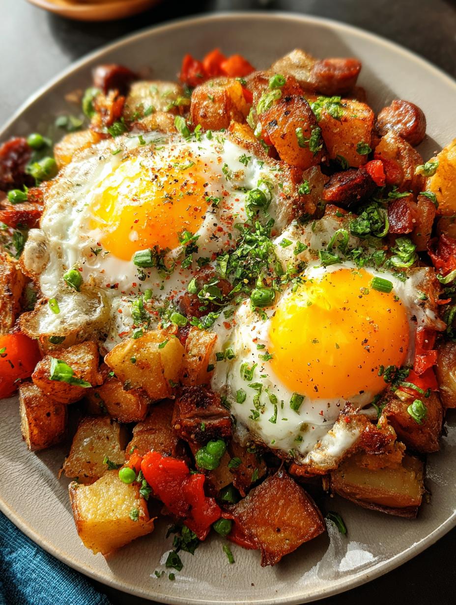 Loaded Breakfast Hash: 4 Amazing Ingredient Swaps - Loaded Breakfast Hash - additional detail