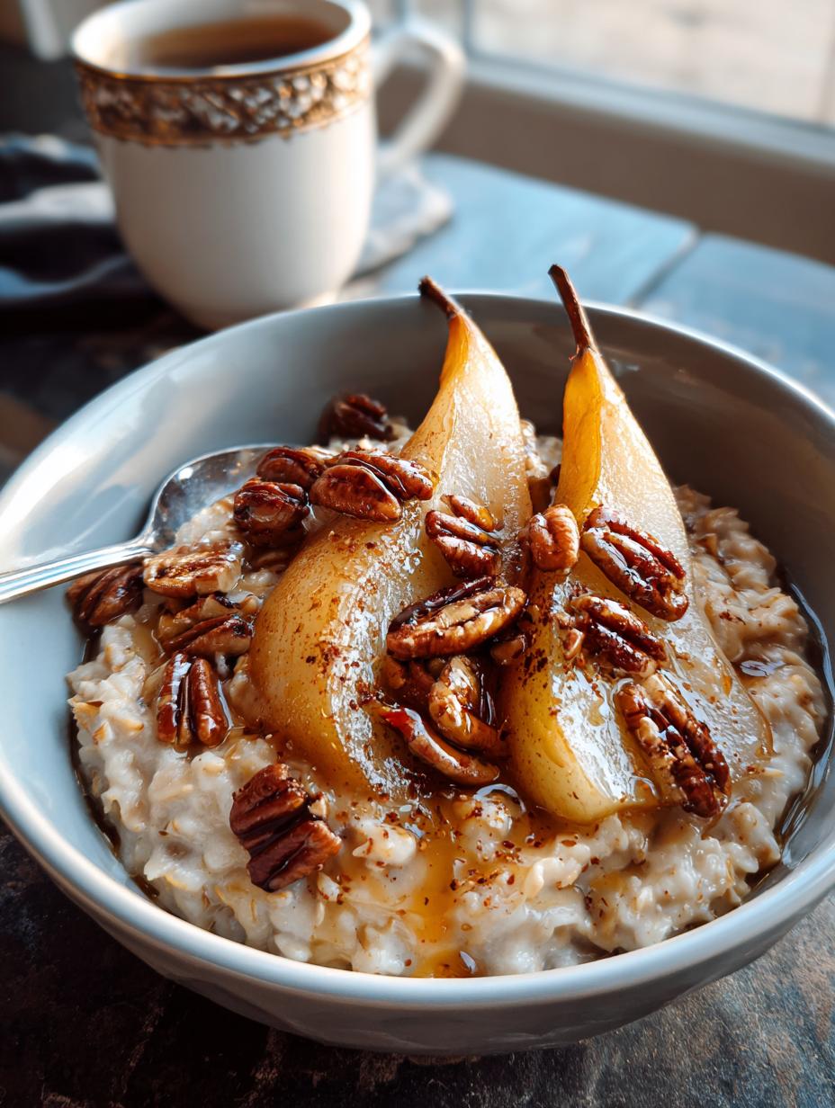 Maple Pecan Oatmeal Roasted: 1 Amazing Breakfast - Maple Pecan Oatmeal Roasted - main visual representation