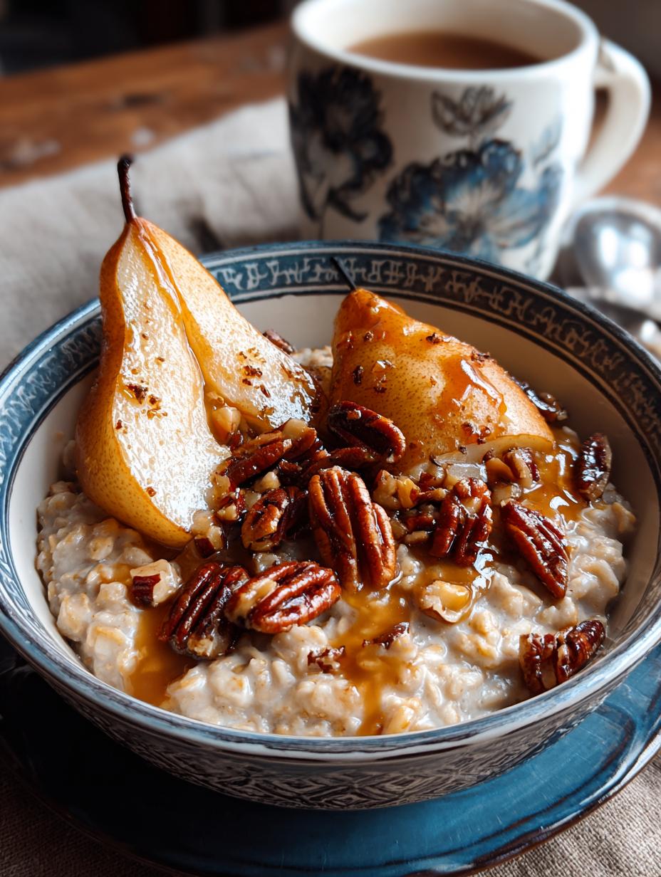 Maple Pecan Oatmeal Roasted