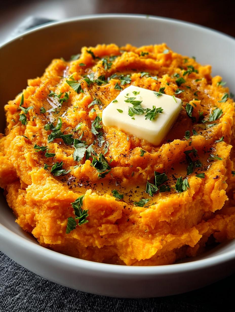 Mashed Sweet Potatoes: 1 Creamy & EASY Recipe - Mashed Sweet Potatoes - additional detail