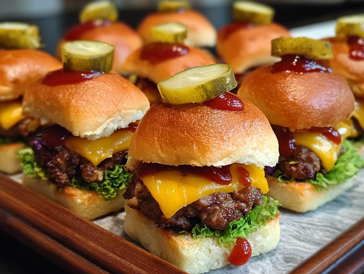 Mini Cheeseburger Sliders