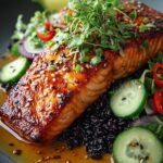 Miso Salmon with Black