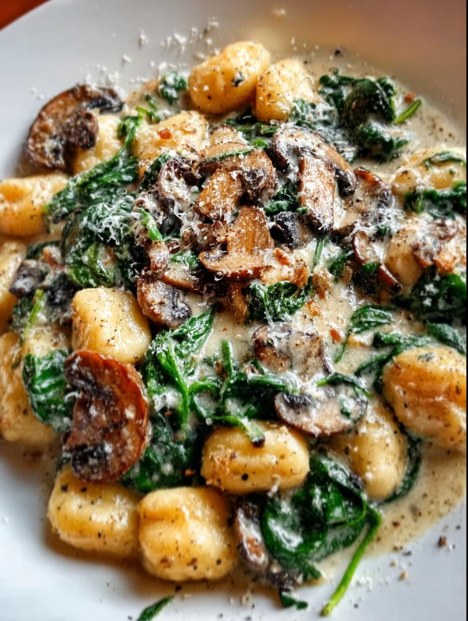 Mushroom Gnocchi