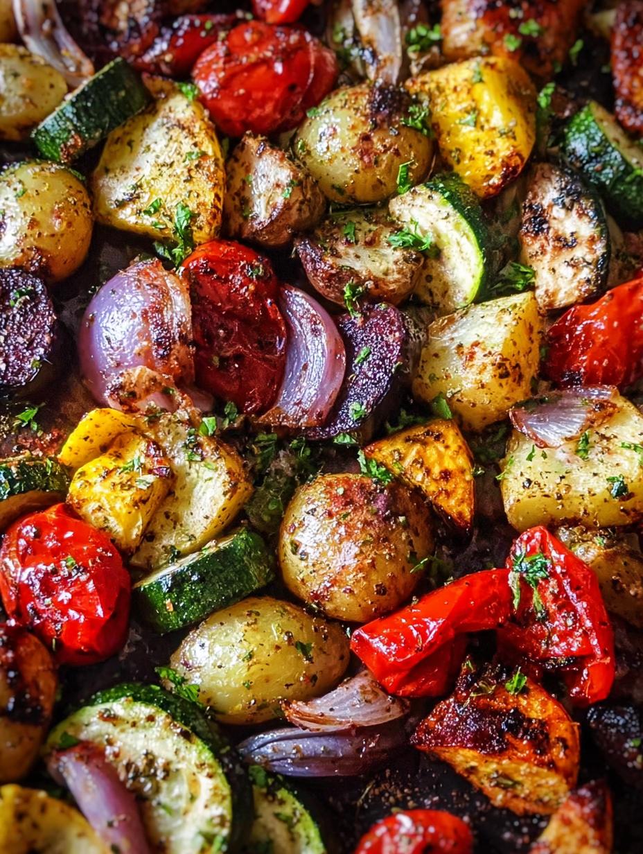 One Pan Greek Vegetables: Delicious & Easy Bake - One Pan Greek Vegetables - main visual representation