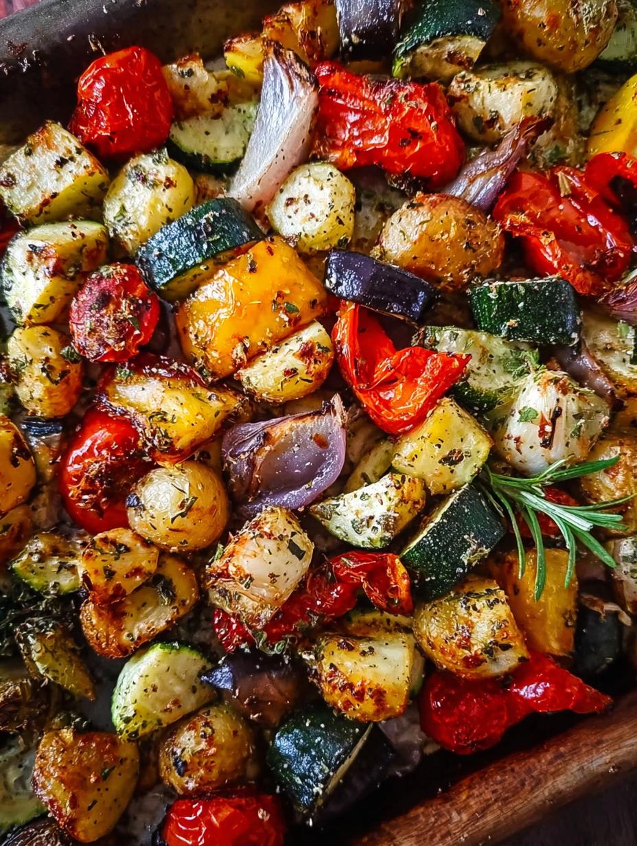 One Pan Greek Vegetables: Delicious & Easy Bake - One Pan Greek Vegetables - additional detail