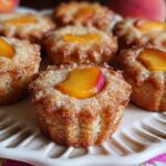 Peach Financiers Elegant French