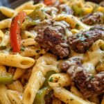 Philly Cheese Steak Pasta