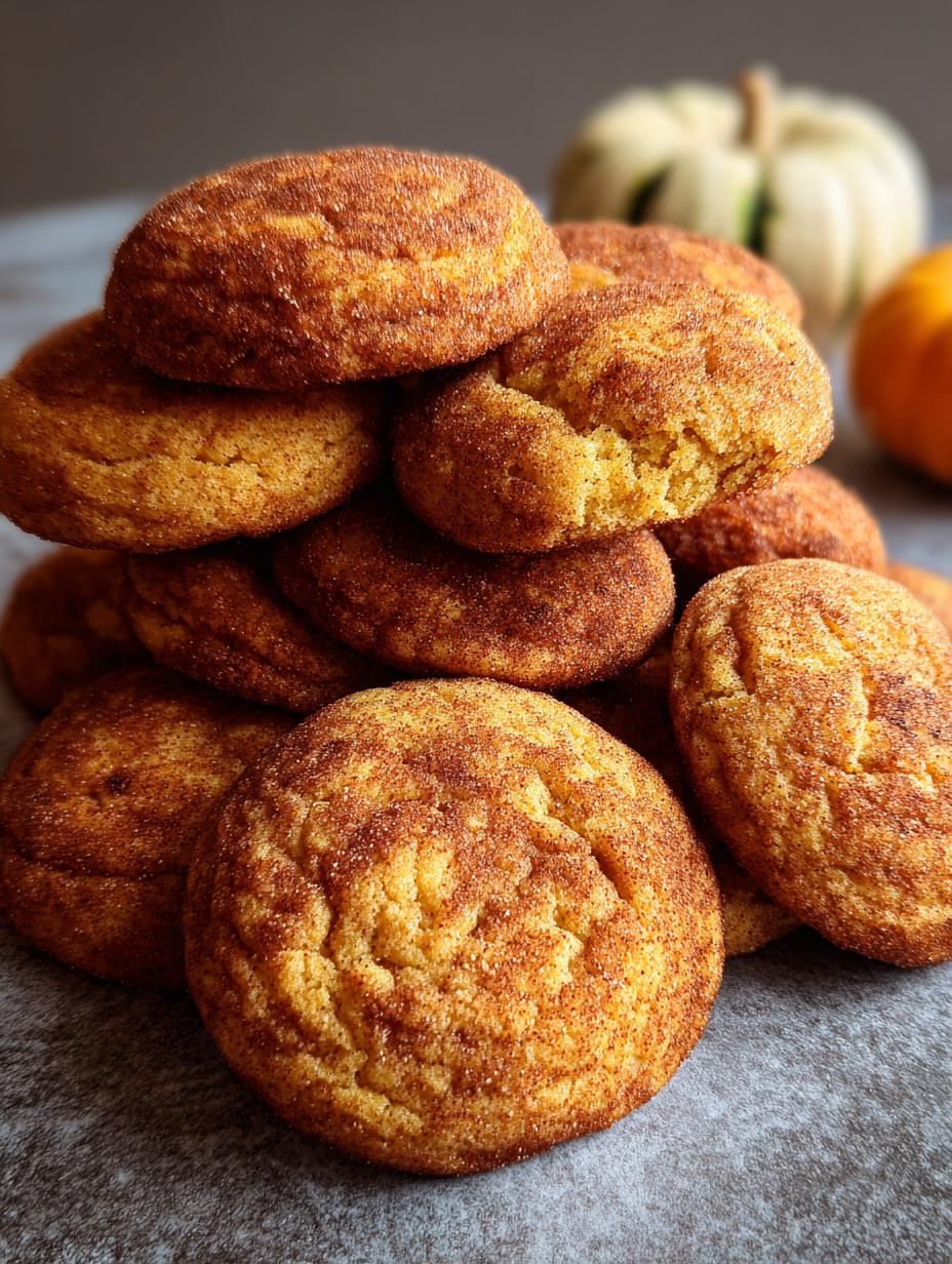 Pumpkin Snickerdoodle Cookies: Cozy Fall Delight - Pumpkin Snickerdoodle Cookies Fall - main visual representation