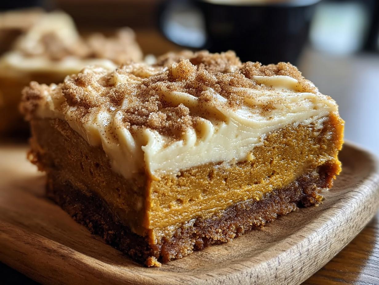 Melted Bliss: 1 easy Pumpkin Spice Gooey Cake - Pumpkin Spice Gooey Cake - additional detail