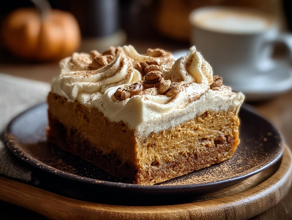 Pumpkin Spice Gooey Cake