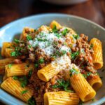 Rigatoni Bolognese
