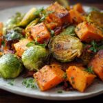 Roasted Sweet Potatoes Brussel