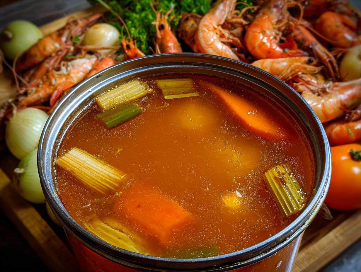 Seafood Stock: Amazing 30-min Flavor Bomb - Seafood Stock - additional detail