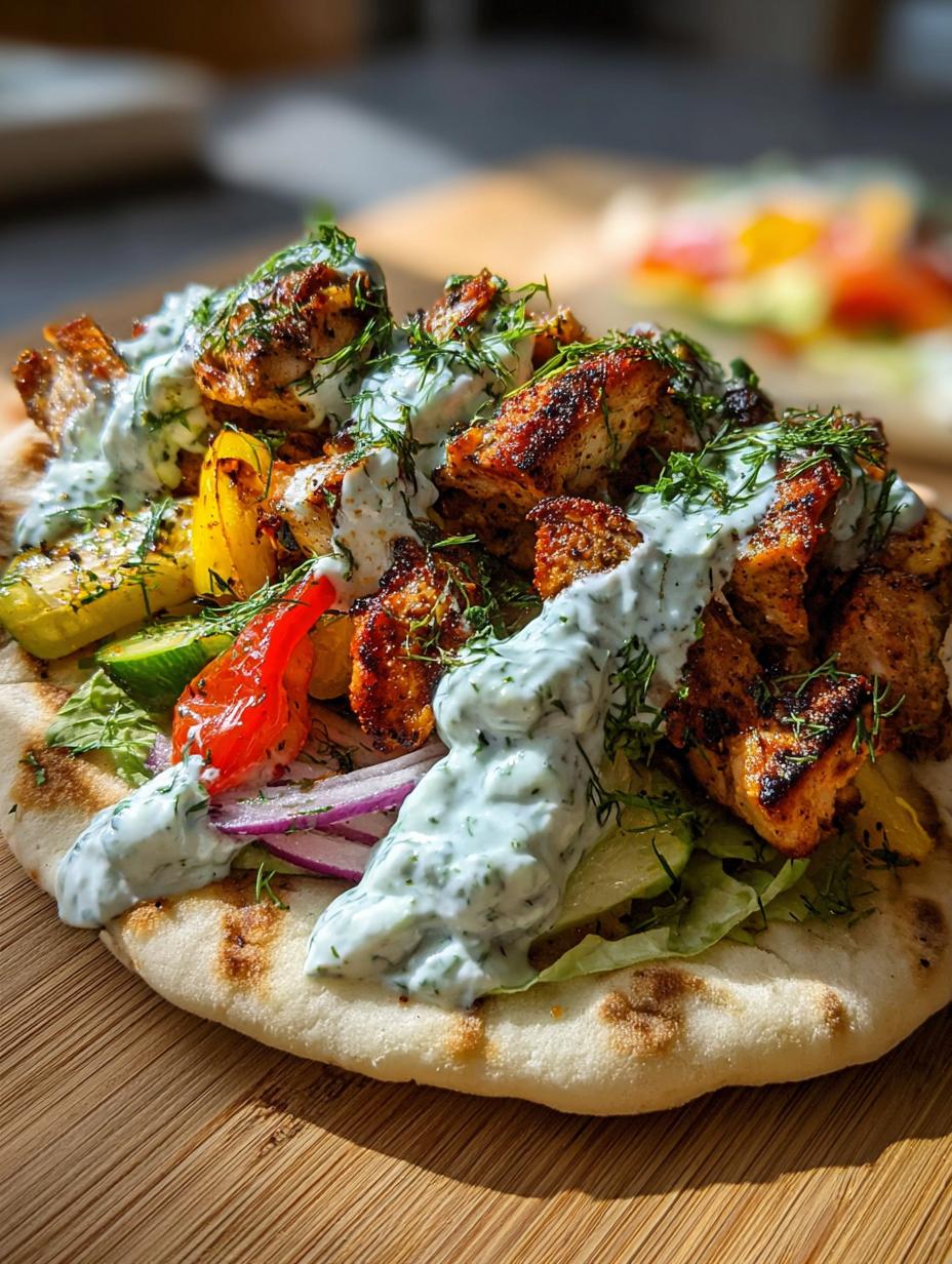 Sheet Pan Chicken Gyros: 1 Recipe, Epic Flavor - Sheet Pan Chicken Gyros - additional detail