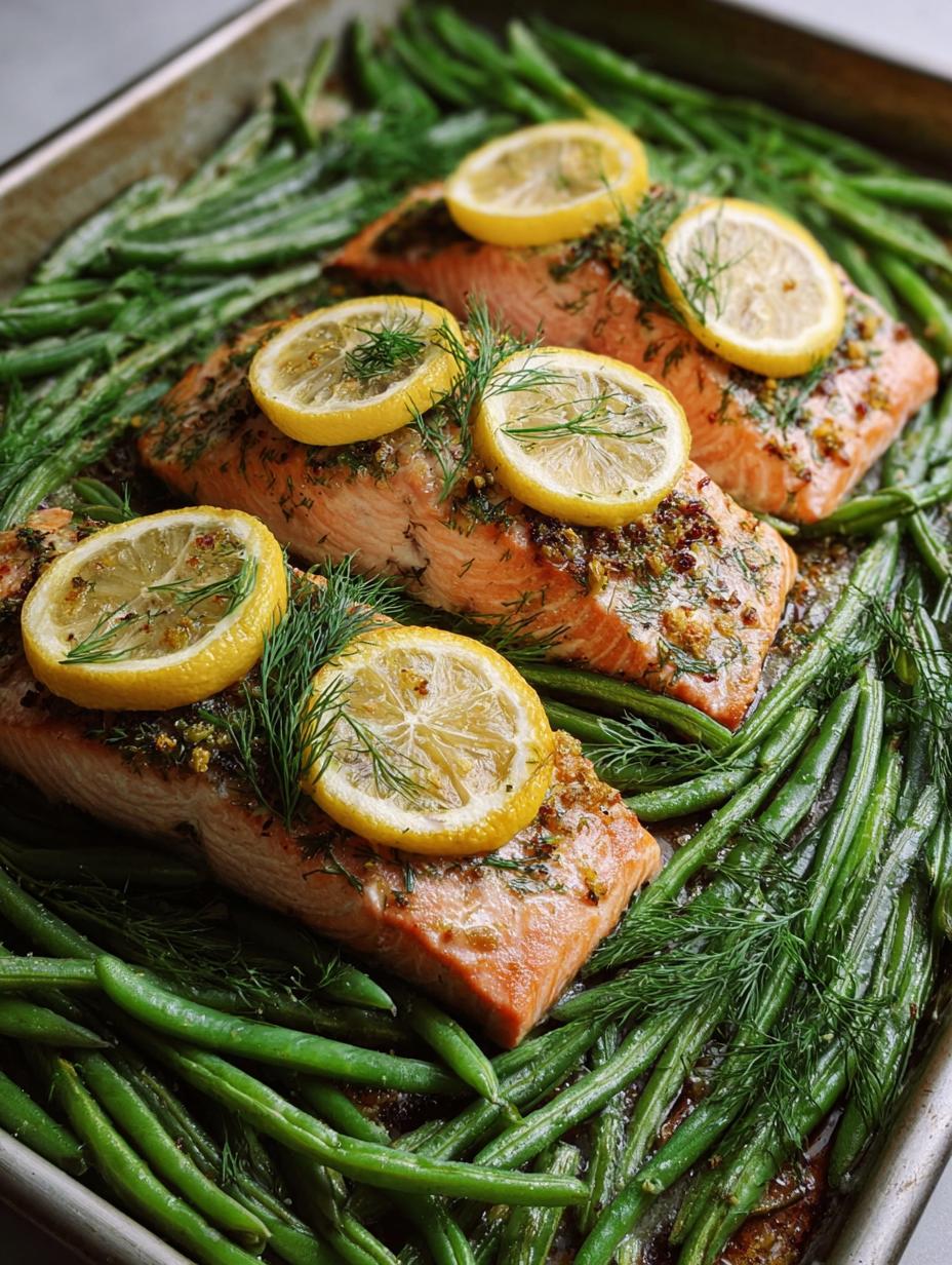 Sheet Pan Lemon Dill: 1 Quick Delicious Dinner - Sheet Pan Lemon Dill - additional detail