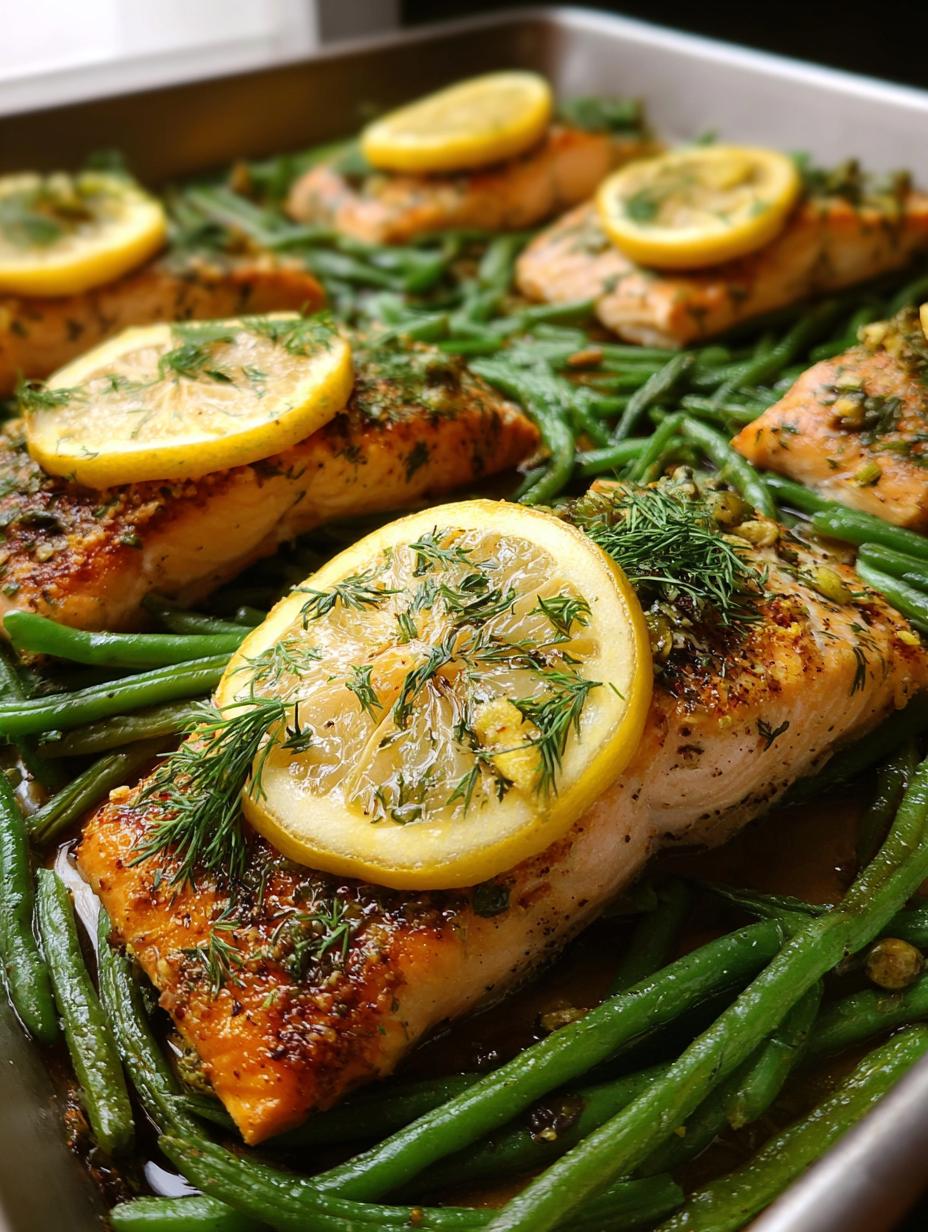 Sheet Pan Lemon Dill