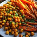 Sheet Pan Moroccan Chickpeas