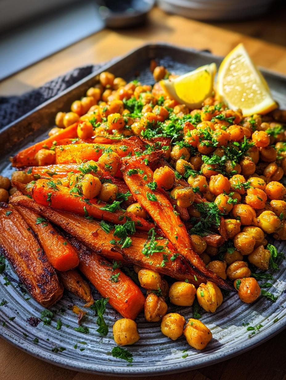 Sheet Pan Moroccan Chickpeas: Amazing 1-Pan Meal - Sheet Pan Moroccan Chickpeas - main visual representation