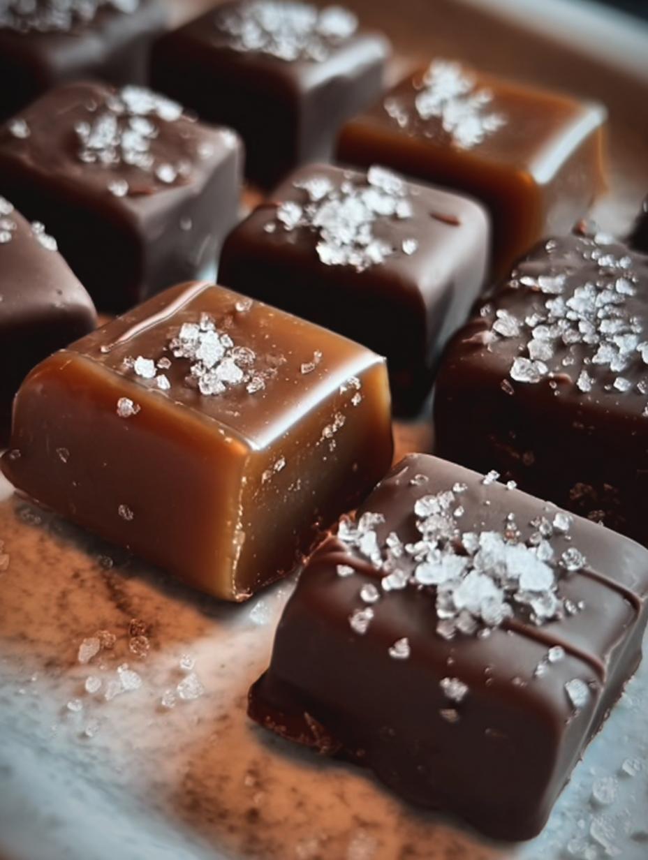 Divine Soft Chocolate Caramels: Melt in Your Mouth Bliss - Soft Chocolate Caramels - main visual representation