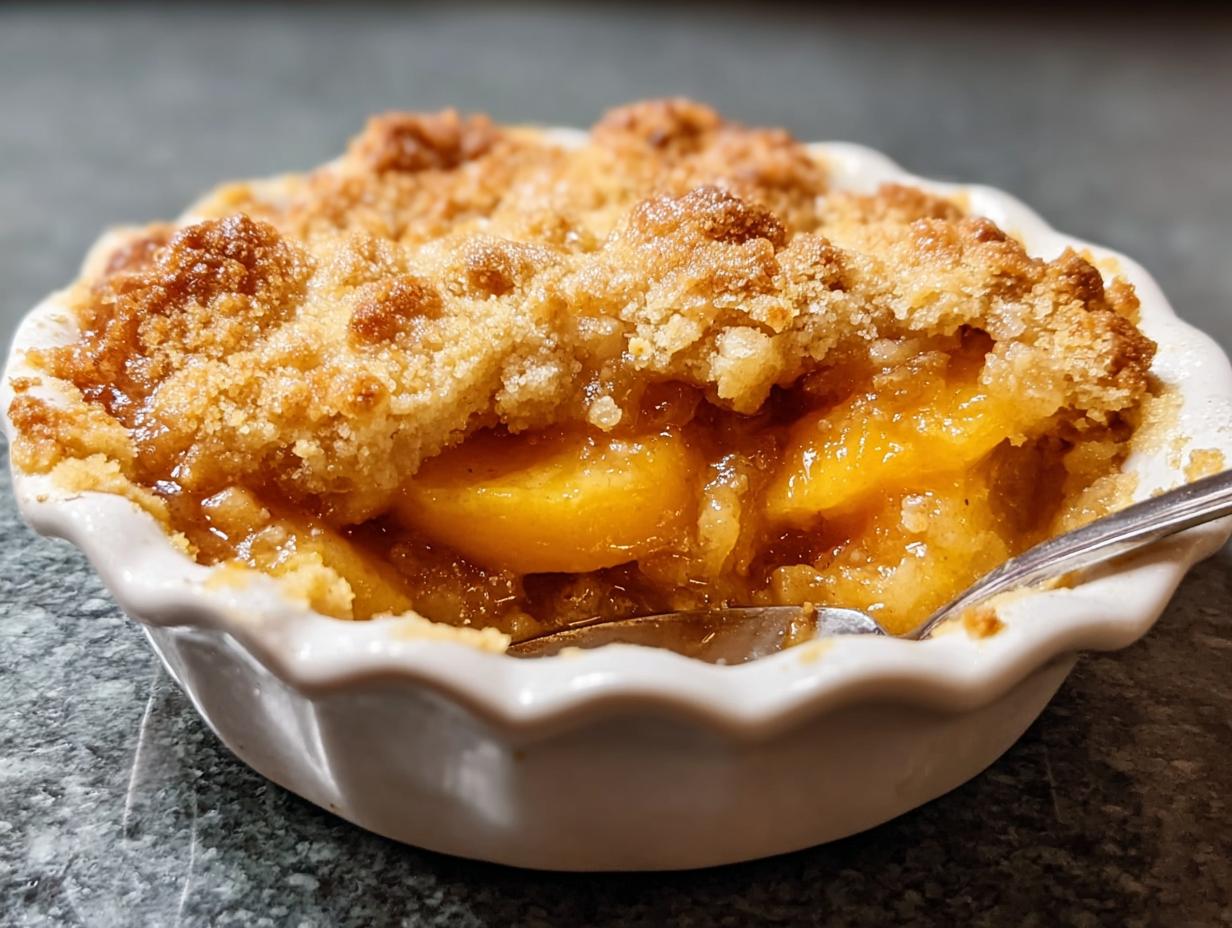 Authentic Southern Peach Cobbler: Pure Bliss - Southern Peach Cobbler - main visual representation