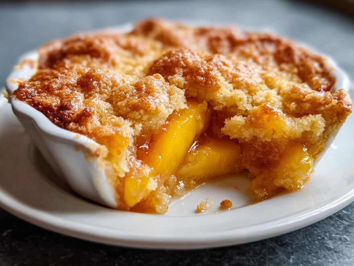 Southern Peach Cobbler