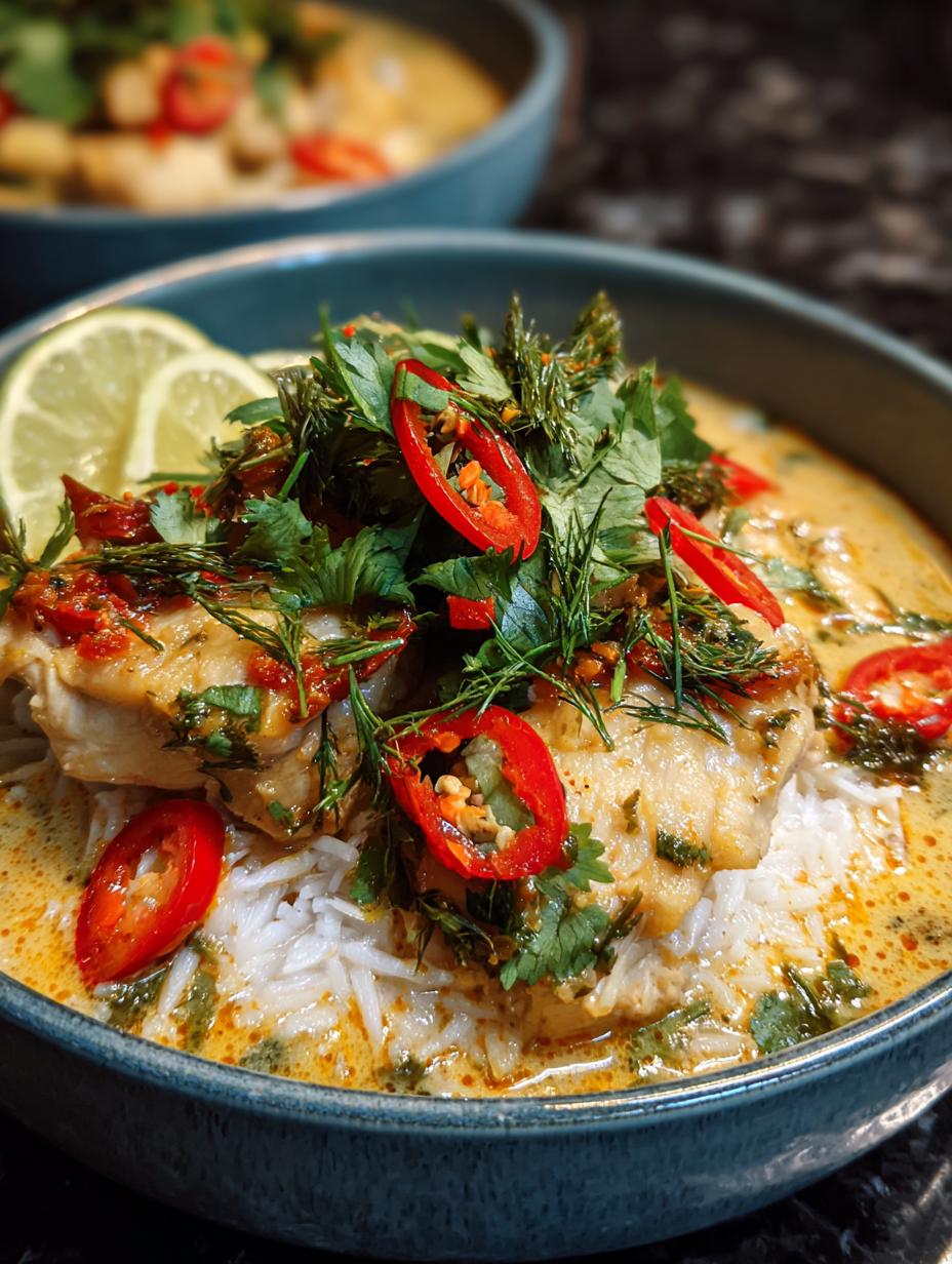 Spicy Thai Coconut Chicken