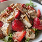 Strawberry Poppyseed Chicken Salad