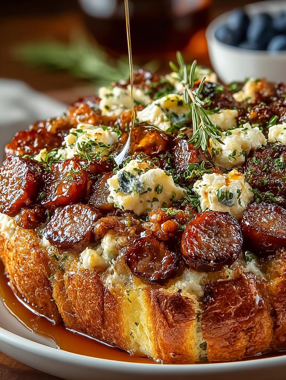 Sweet Maple Sausage Casserole