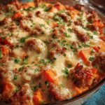 Sweet Potato Sausage Casserole
