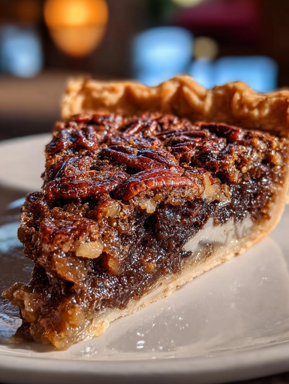 Texas Chocolate Pecan Pie: Blissful Treat - Texas Chocolate Pecan Pie - additional detail