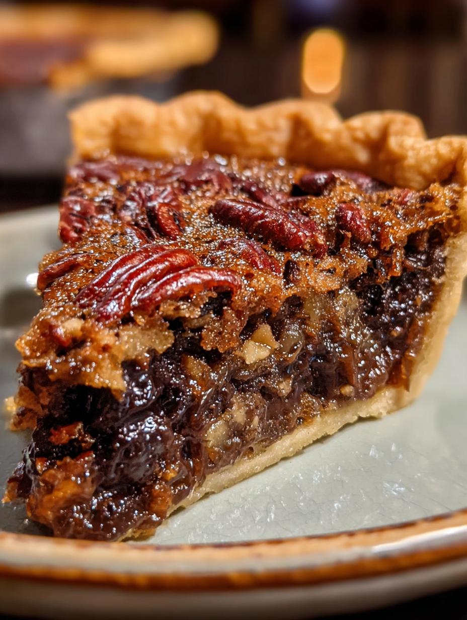 Texas Chocolate Pecan Pie