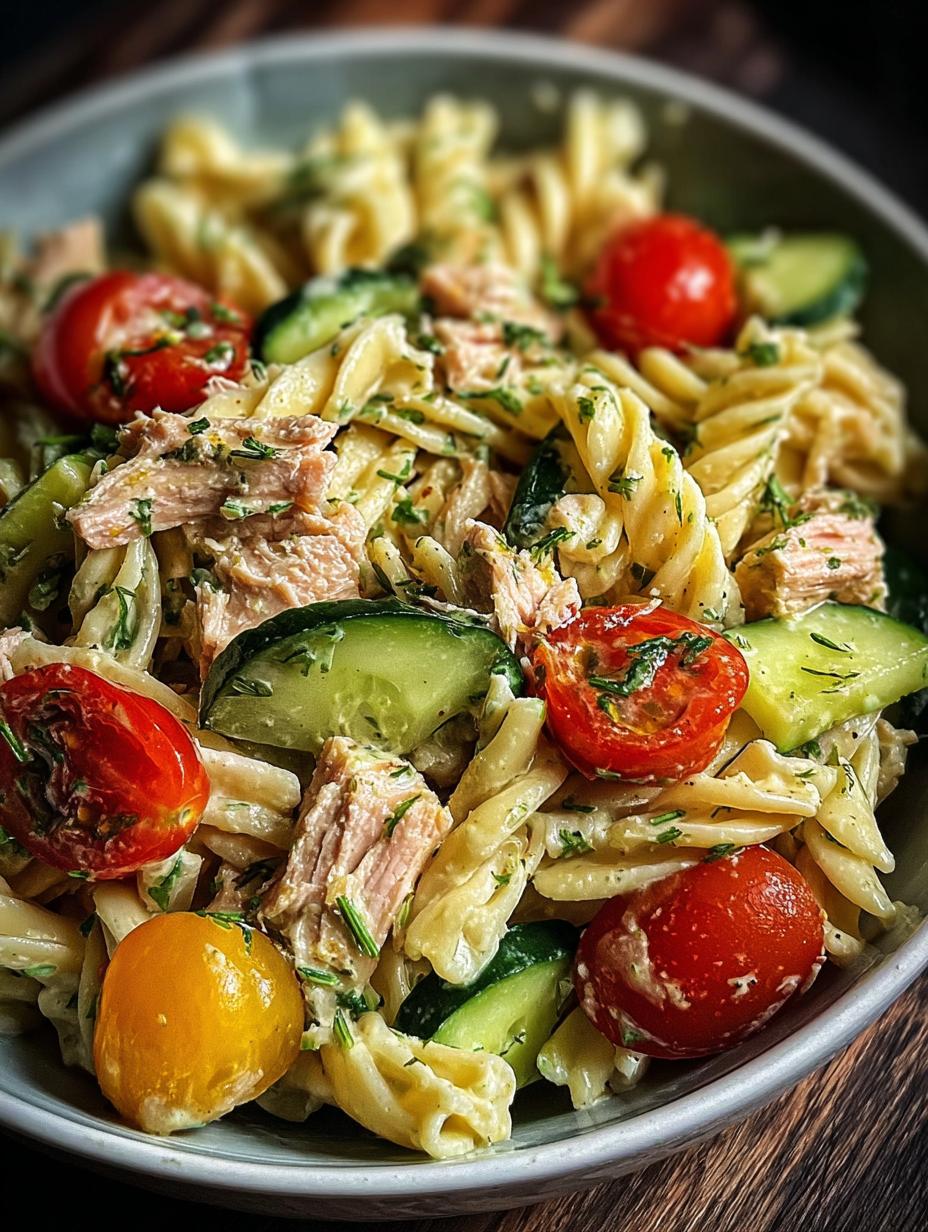 Refreshing Tuna Pasta Salad: 1 Zesty Recipe - Tuna Pasta Salad Refreshing - main visual representation
