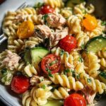 Tuna Pasta Salad Refreshing