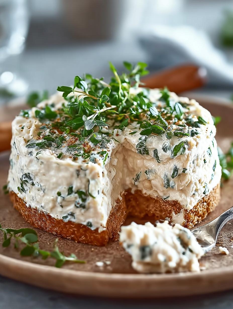 Vegan Cashew Boursin Cheese