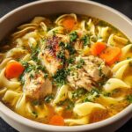 Vegan Chicken Noodle Soup