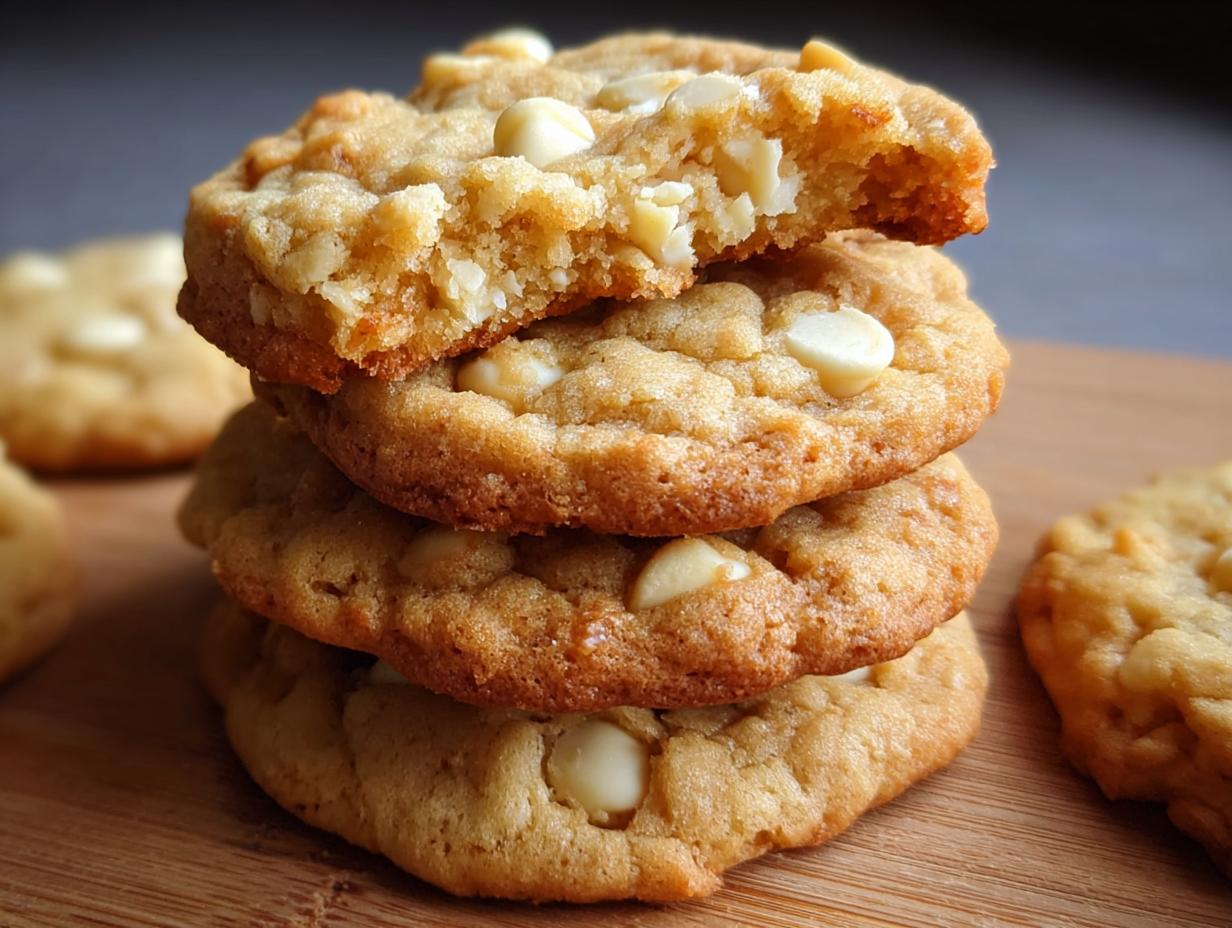 White Chocolate Chip Cookies