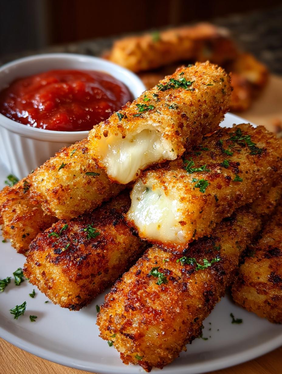 Air Fryer Mozzarella Sticks: Crispy Perfection in 10 Minutes - Air Fryer Mozzarella Sticks - main visual representation