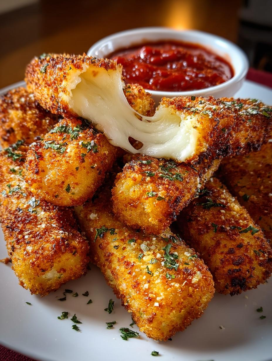 Air Fryer Mozzarella Sticks: Crispy Perfection in 10 Minutes - Air Fryer Mozzarella Sticks - additional detail