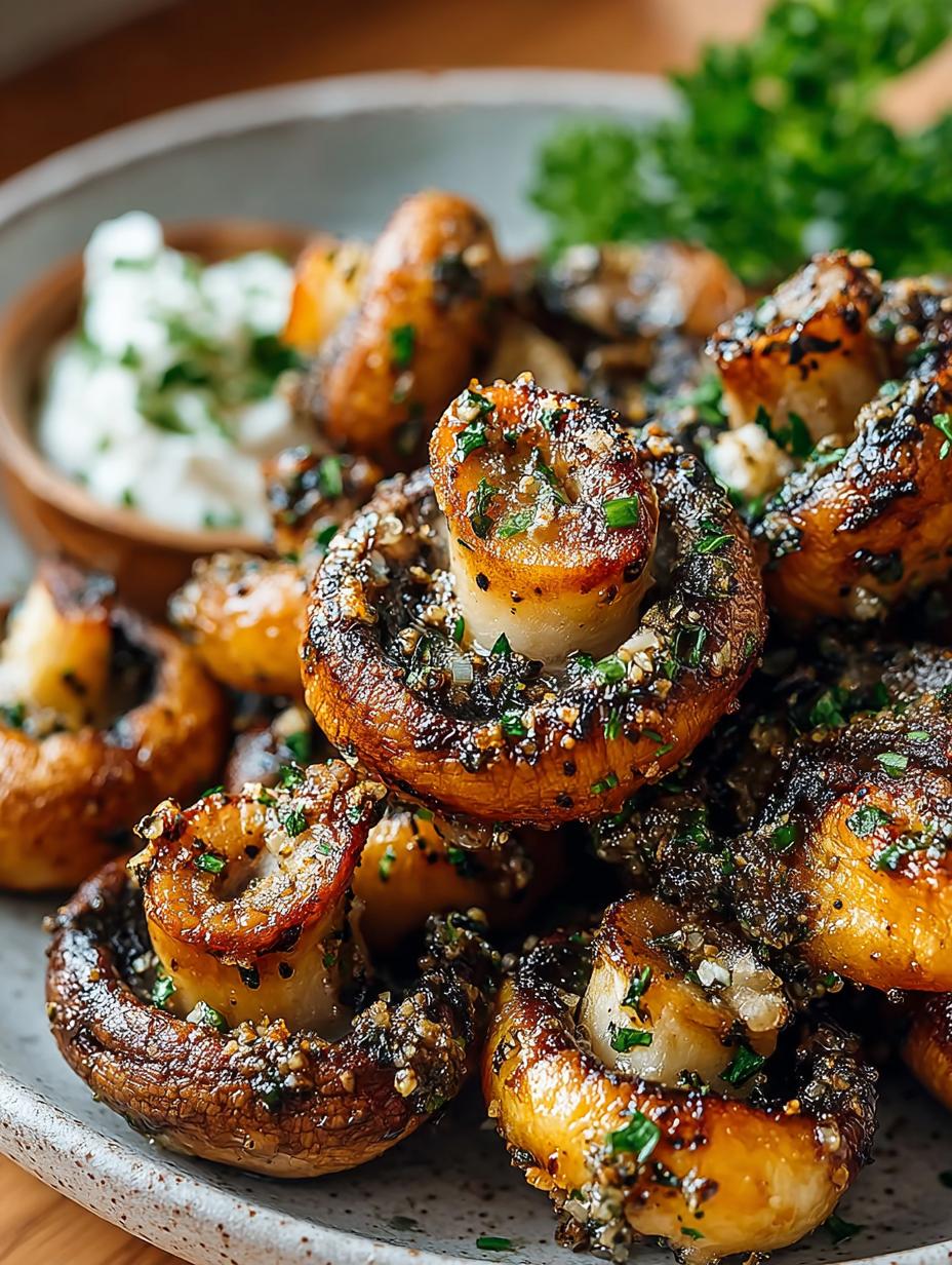 Crispy Air Fryer Ranch Mushrooms in 30 Minutes - Air Fryer Ranch Mushrooms - additional detail