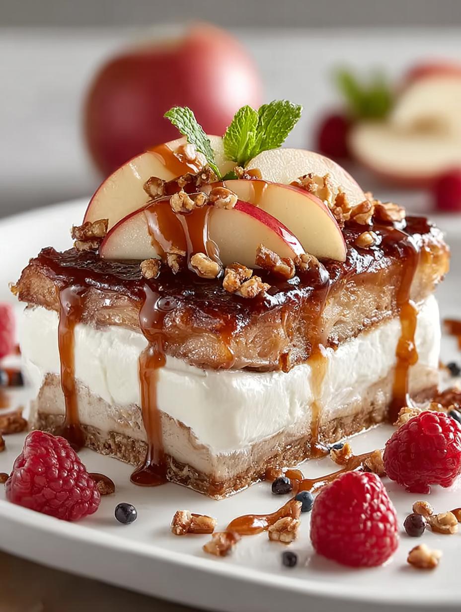 Irresistible Apple Delight: A Layered Dessert Recipe - Apple Delight - additional detail