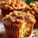 Apple Pumpkin Muffins Crumb