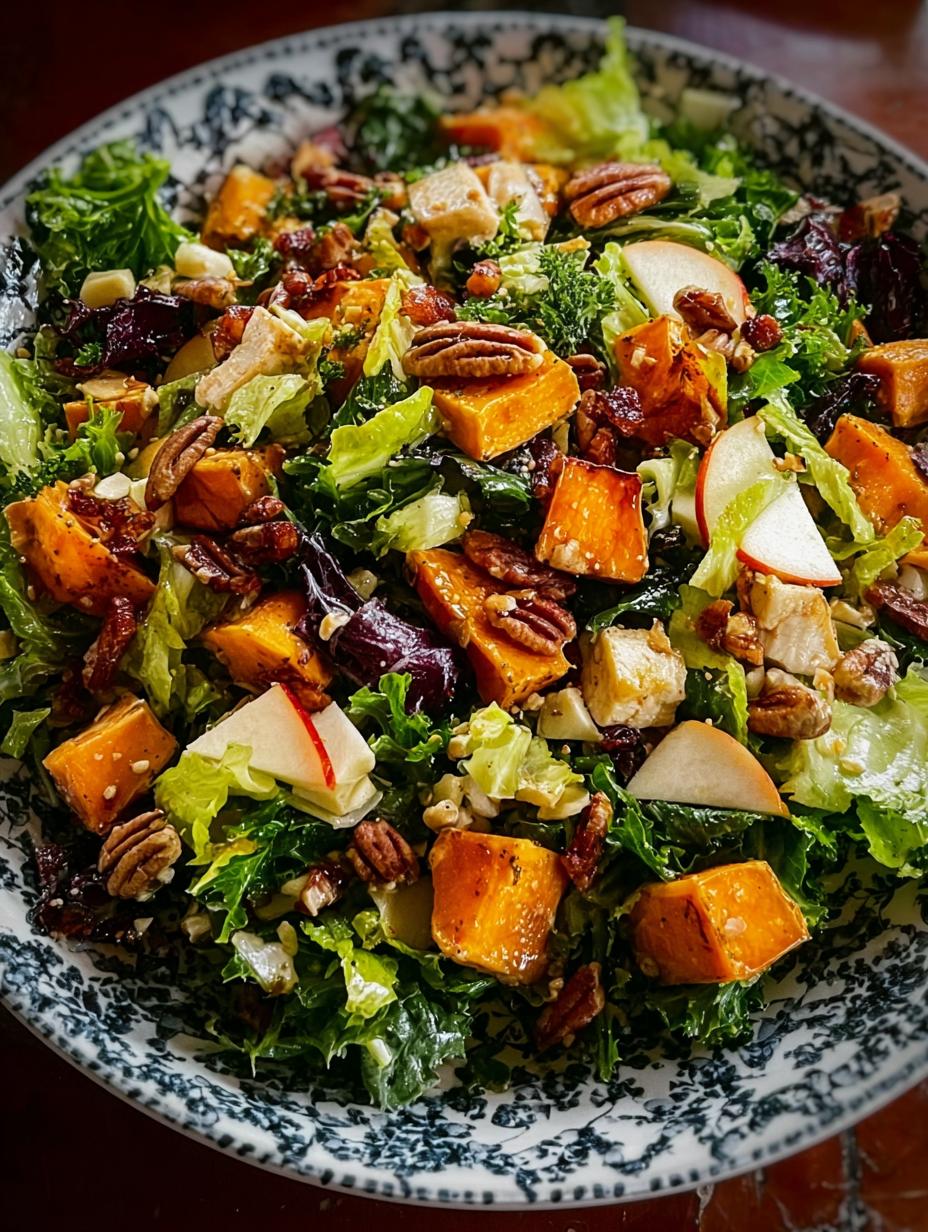 Amazing Autumn Chopped Salad: 1 Delicious Fall Meal - Autumn Chopped Salad - additional detail