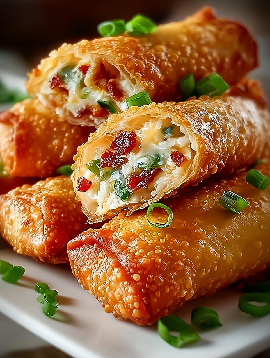 Irresistible Bacon Jalapeno Popper Eggrolls to Savor - Bacon Jalapeno Popper Eggrolls - additional detail