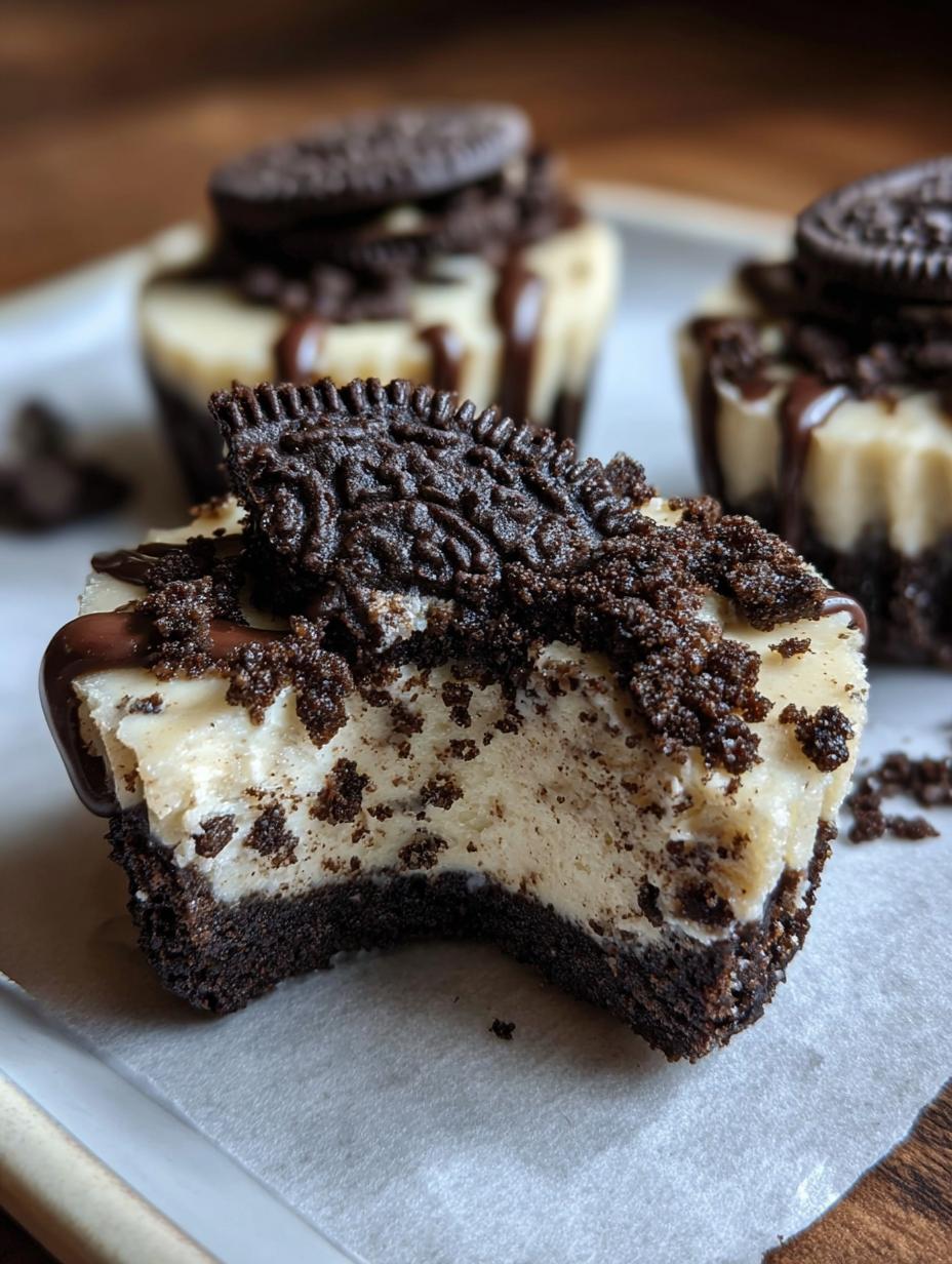 Bake Oreo Cheesecake Cups: Easy & Delicious Treat - Creamy cheesecake filling with Oreo crust