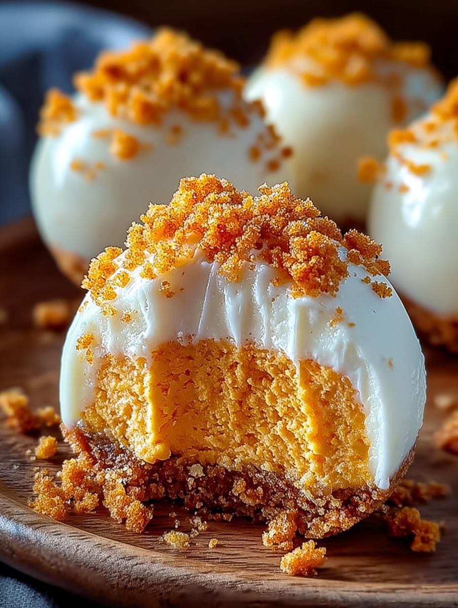 Bake Pumpkin Cheesecake Ball: 10 Irresistible Treats 5 Bake Pumpkin Cheesecake Ball: 10 Irresistible Treats - Bake Pumpkin Cheesecake Ball - additional detail