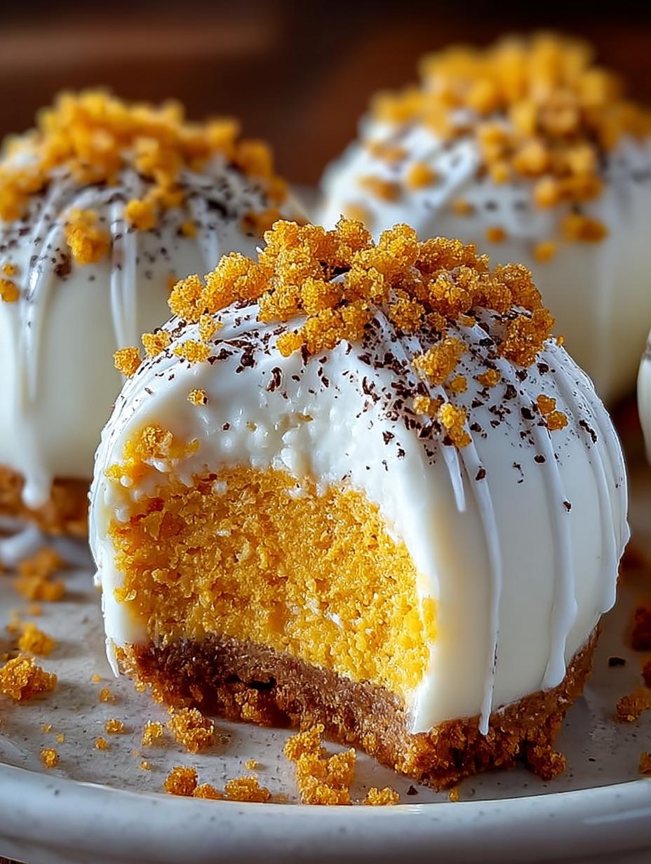 Bake Pumpkin Cheesecake Ball
